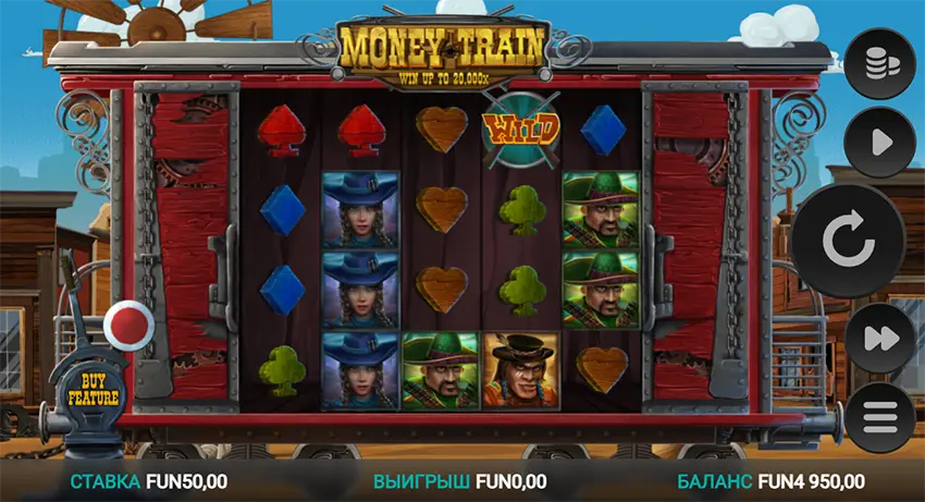 как играть в money train от relax gaming онлайн и бесплатно